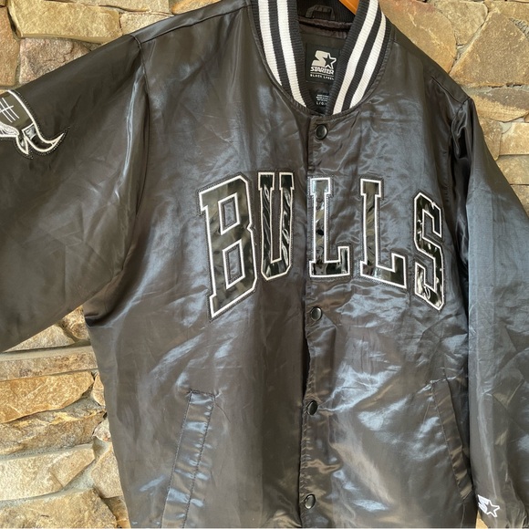 BULLS Starter Jacket Black Label - Picture 7 of 13